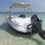 High Quality Outdoor Water Speed Boat Fast Boat Outdoor Sport Boat outboard engine fiberglass sport fishing yacht made in china