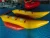 Import High Quality PVC Double Tubes Inflatable Sea Banana Boat Tubes For 3 Person from China