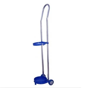 High Quality Stainless Steel Material Gas Cylinder Trolley 15L