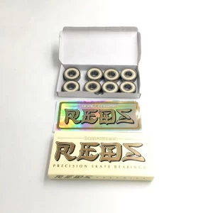 High Speed Professional Reds Ceramic 608 RS 8*22*7mm Self Lubrication Skateboard Deep Groove Ball Bearing For Longboard