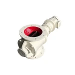 High temperature Soft Seal Type Rotary Airlock Valve For Industry Air Filter factory price
