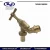 Import Higher Quality Lower Price Brass Sand Finish 1/2" Brass Stop Water Bibcock from China