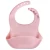 Import HIMI BPA free FDA standard Washable Waterproof Food Feeding silicone baby bib with different logo patterns from China