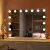 Import hollywood mirror make upluxury bathroom accessories miroir maquillage hollywood from China