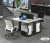 Import Home Black Cheap Corner Two PC Cubicle Ergonomic 1 2 4 6 Person Office Modular Computer Double Workstation Desk with Drawers from China