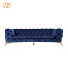 Home furniture Living room luxury 3 sets fabric sofa full set