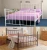 Import Home Furniture Steel Iron Bed Double Bed Metal Platform Bed from China