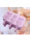 Import Homemade Popsicle Silicone Ice Cream Bar Molds with Lid 3 Cavities 50 Wooden Sticks for DIY Ice Cream Cake Mousse Dessert from China