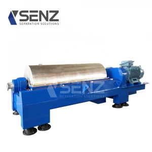 Horizontal Decanter Centrifuges Industrial Separation Equipment For Fish Oil / Olive Oil