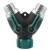 Import Hose Splitter, 3 Way Y Garden Hose Connector with Comfortable Rubberized Grip from China