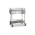 Hospital Lad Furniture Medical Trolley SS mayo table in operating room