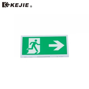 Hot Kejie 30Mm Thin Led Emergency Exit Sign Lighting With Self Testing