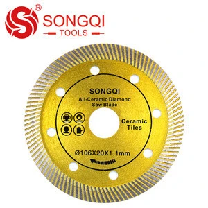 Hot Press Diamond Saw Blades with Continuous Rim 