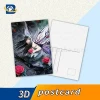Hot Promotional PET 3D Lenticular Postcard Beautiful Girl Postcard For Gift Souvenir ,Printing