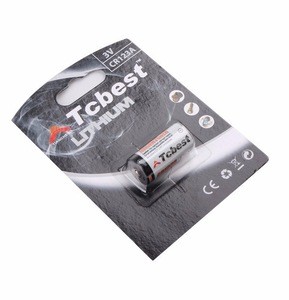 Hot Sale Camera Battery 3v CR123A Lithium Battery CR123A CR2 CR 123 CR17335 123A CR17345 Digital Battery