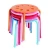 Import Hot sale household durable small colorful metal frame stackable plastic stool from China