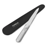 Hot Sale Single Sided Stainless Steel Nail Filer Nail Polishing Tool