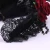 Import Hot sale wedding bride diablo series lace rose flower antlers modelling hair accessories from China