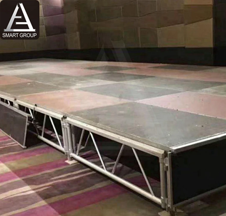 Hot sale wedding stage movable stage portable indoor stage platform