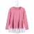 Import Hot sale wholesale kids clothing baby girl plain long sleeves t-shirts from China