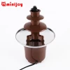 hot sale whosale electric countertop stainless steel chocolate fountain
