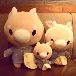 Hot secretary why did han gold same hard cattle doll plush toys childrens birthday