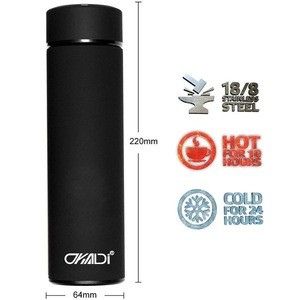 2 Stainless Steel Vacuum Flask Bottle Thermos Hot Cold Tea Coffee Insulated  17oz