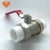 Import Hot sell china supplier plastic material PPR ball valve with/without steel core from China