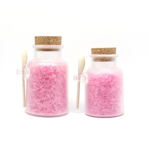 Hot Sell OEM Private Label Free Sample Foot soak Himalayan Dead Sea Salt Hotel pink Natural Lavender Bath Salt
