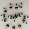 hot sell push button switches PS series miniature pushbutton switch with lock or non-lock