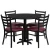 hot selling dining room leather coffee shop furniture