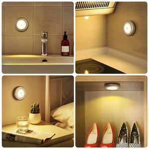 Hot Selling Eco-friendly Products Accessories Household Supplies Motion Battery-Powered LED Night Light Sensor Lights