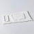Import Hot Selling Hotel Supplies White Color Irregular Shape Ceramic Plates Rectangle Porcelain Dinnerware from China