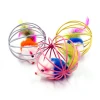 Hot Selling Interactive Pet Cat Chewing Cat Toy Colorful Small Bell Pet Interactive Toys Cat Toy Ball