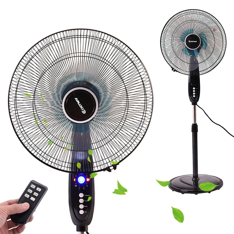 Hot Selling Low Price Portable Electric Fan Home Floor Fan With Remote Control