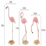 Hot selling new fashion Home creative flamingo resin ornaments room decoration