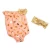 Import Hot summer new pure cotton baby Jumpsuits bronzing little girls climb clothes gold dot and headband from China