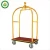 Import Hotel Luggage Cart Luggage Trolley Baggage Trolley/bellman cart,crown golden luggage trolley from China