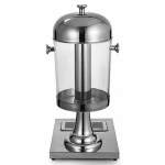 Hotel Restaurant Stainless Steel Cold Fresh Fruit Drinking Juice Milk Tea Dispenser Machine With Tap