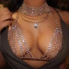 HOTSALE Bikini Gypsy Top Harness Triangle Bra Body Chest Chain Necklace Jewelry