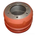 Hotsales Precision Casting Steel Dump Semi Trailer Truck Front Brake Drum Parts