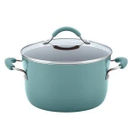 HQ-1305 Gold Supplier New Materclass Premium S.S. Handle 12 Pcs Non-stick coating Aluminum Kitchen Cookware Set