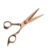HS-0112 OEM/ODM Bronzing Japan 440C Steel Scissors Hair Professional 6 Inch Barber Scissors Hairdressing Scissors