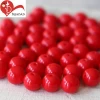 Huanan handcraft crafts red glass beads jewelry making rosary