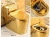 Import HUANGBO LUXURY BATHROOM GOLDEN WATER CLOSE WC GOLD COLOR  WASH DOWN ONE PIECE TOILET from China