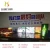 Import indoor advertising A1 A2 soft film programmable animation flashing light box for restaurant from China