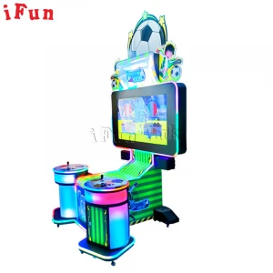 Indoor Perfect Kick Arcade Football Simulator Coin Operated 2 Players Soccer Game Machine With 42 Inch Screen