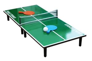 Indoor sport game children mini table tennis set 90cm ping pong table top game