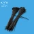 Import industrial stainless steel barb lock nylon 66 cable ties 200mm from China