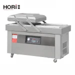 Industrial vertical dry fish sealer automatic vacuum packing machine: DZ-700/2SB DOUBLE CHAMBER VACUUM PACKAGING MACHINE